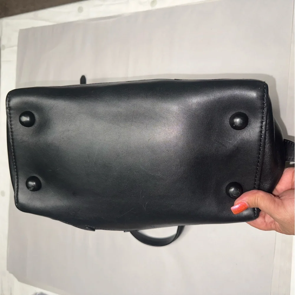 🐝🐝SOLD🐝🐝3.1 PHILLIP LIM Ames Patchwork Black Leather Flap Crossbody Bag - Picture 10 of 12